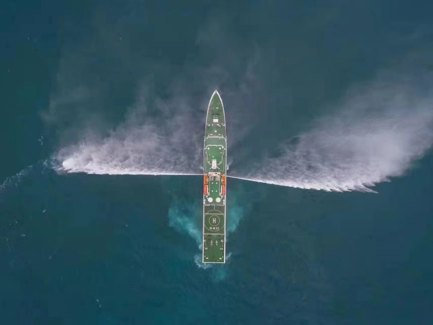 “海巡03”試航凱旋！